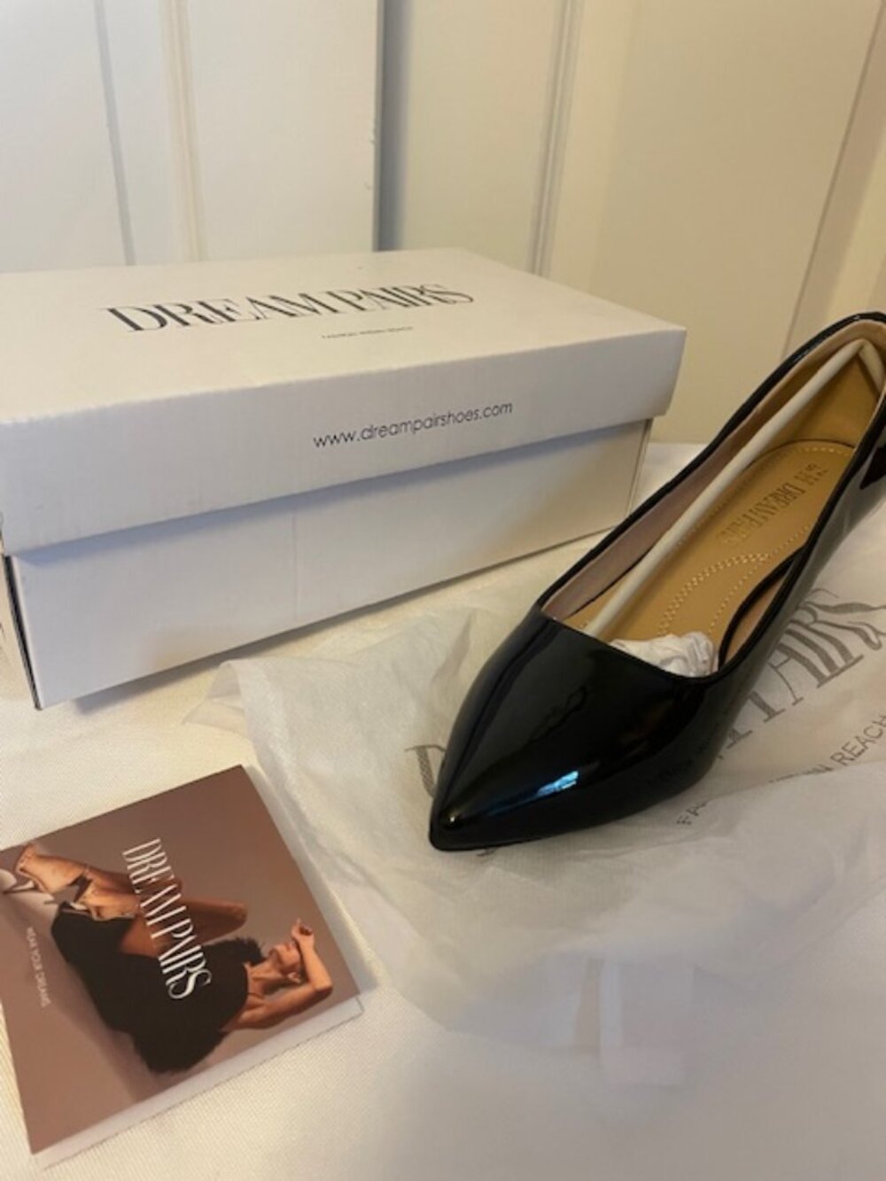 Dream Pairs Black Heels size 7.5